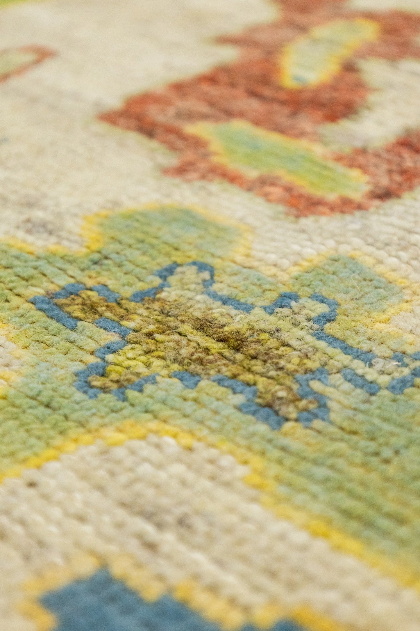 Oushak Handwoven Tribal Rug, J87973