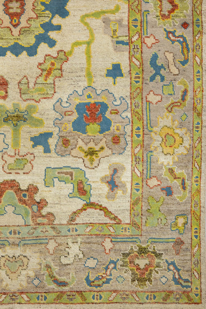 Oushak Handwoven Tribal Rug, J87973