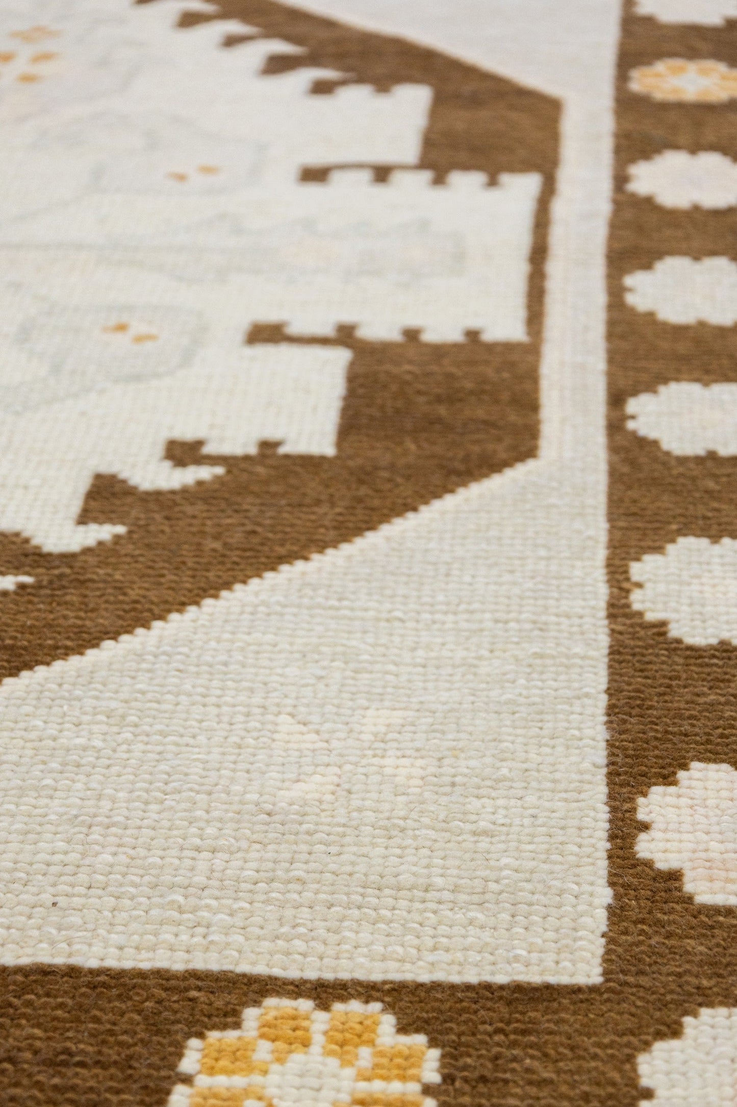 Oushak Handwoven Tribal Rug, J87974