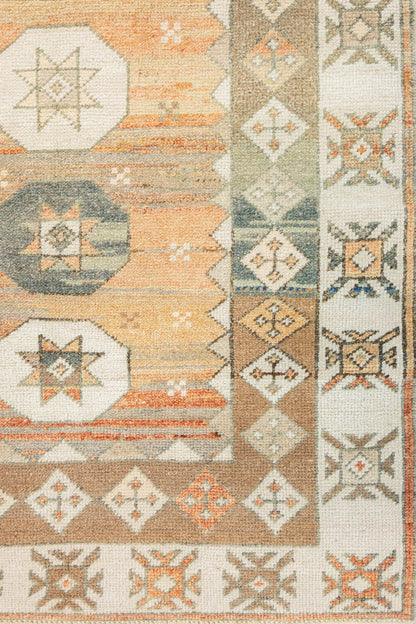 Oushak Handwoven Tribal Rug, J87975