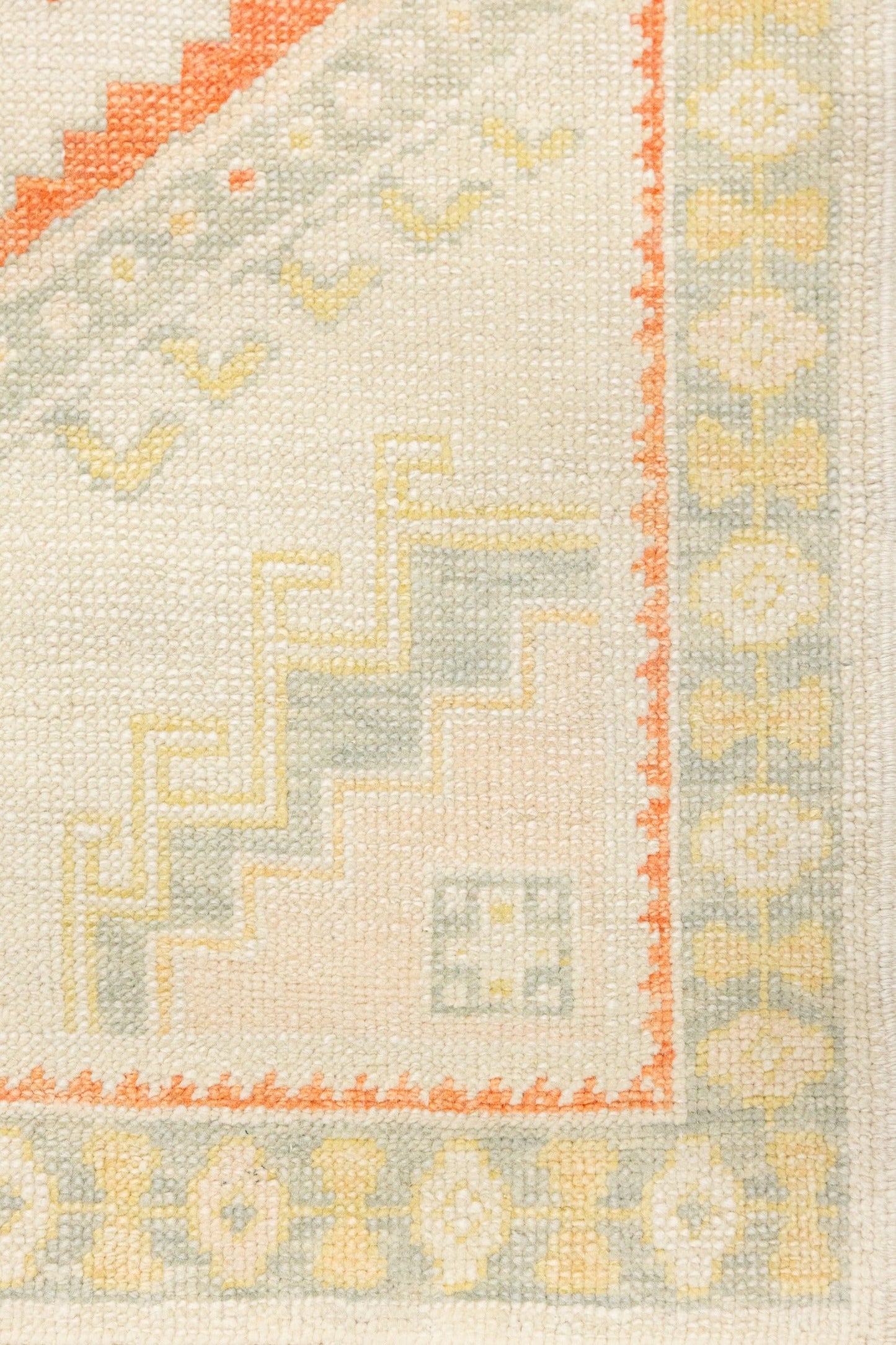 Oushak Handwoven Tribal Rug, J87976