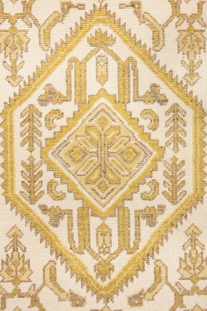 Oushak Handwoven Tribal Rug, J87977