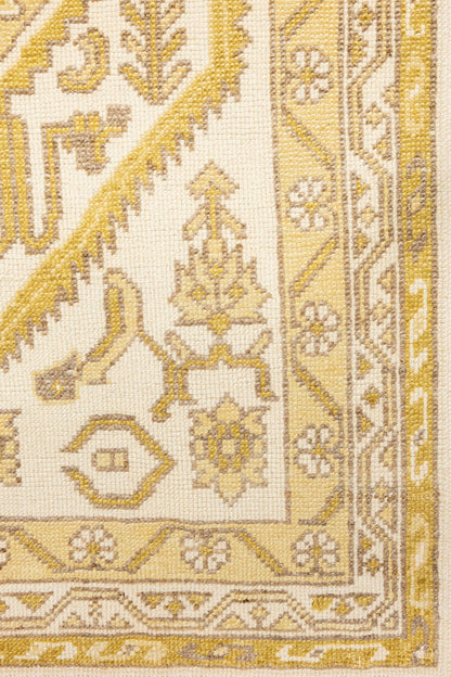 Oushak Handwoven Tribal Rug, J87977