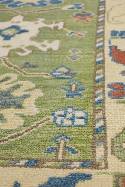 Oushak Handwoven Tribal Rug, J87979
