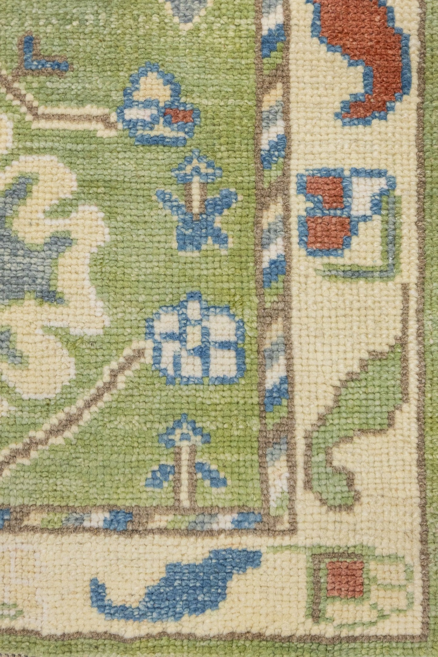 Oushak Handwoven Tribal Rug, J87979