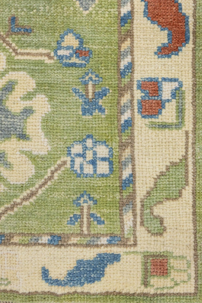 Oushak Handwoven Tribal Rug, J87979