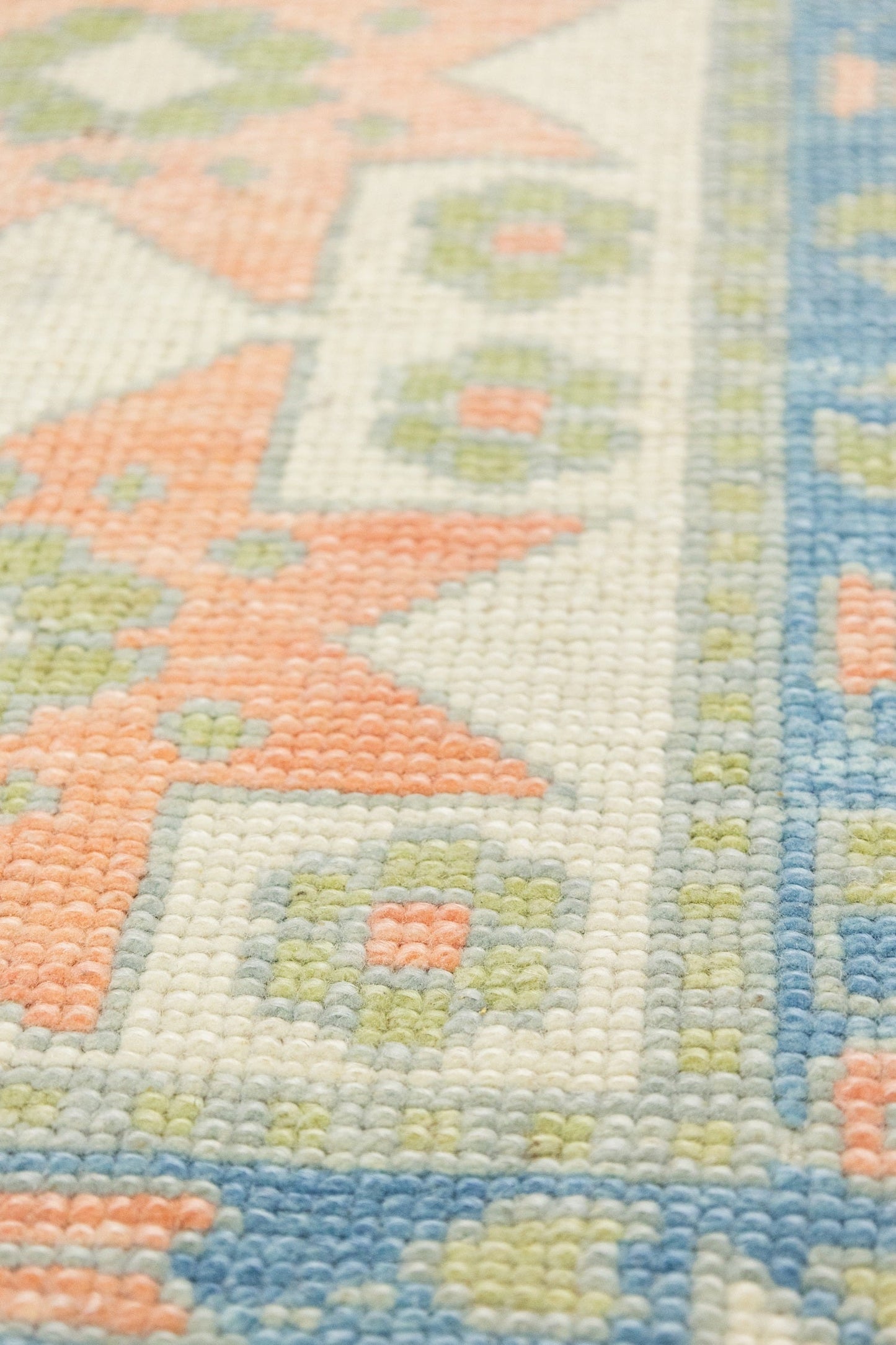 Oushak Handwoven Tribal Rug, J87980