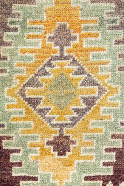 Oushak Handwoven Tribal Rug, J87981