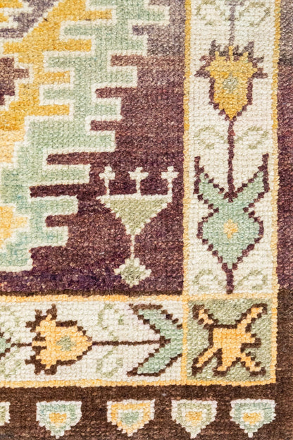 Oushak Handwoven Tribal Rug, J87981