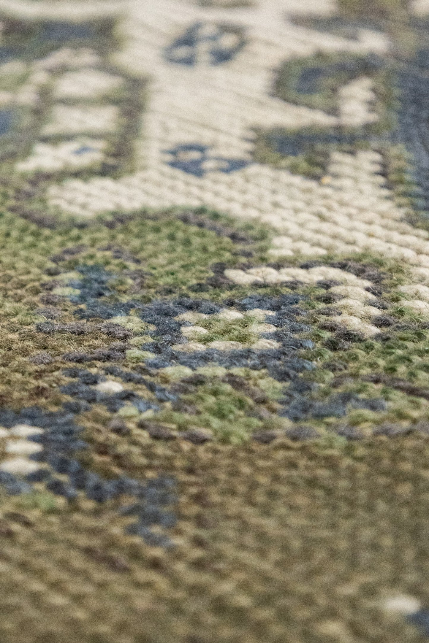 Antique Oushak Handwoven Tribal Rug, J88093