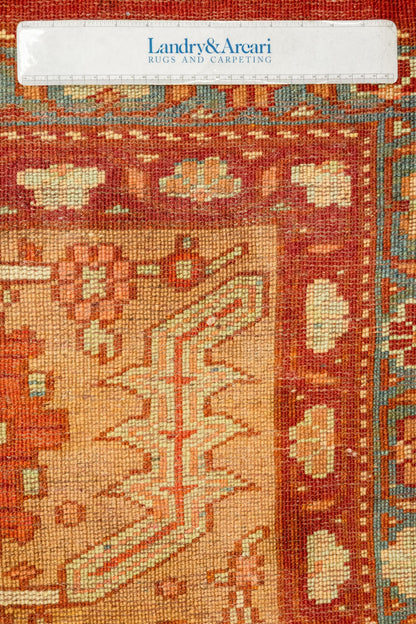Antique Oushak Handwoven Tribal Rug, J88096