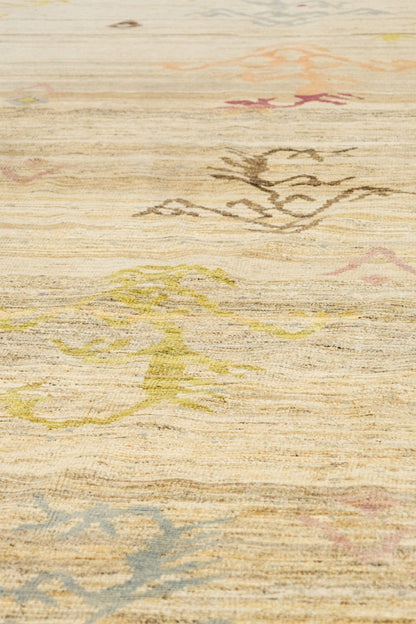 Oushak Handwoven Tribal Rug, J88598