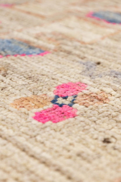 Oushak Tree Handwoven Tribal Rug, J86810