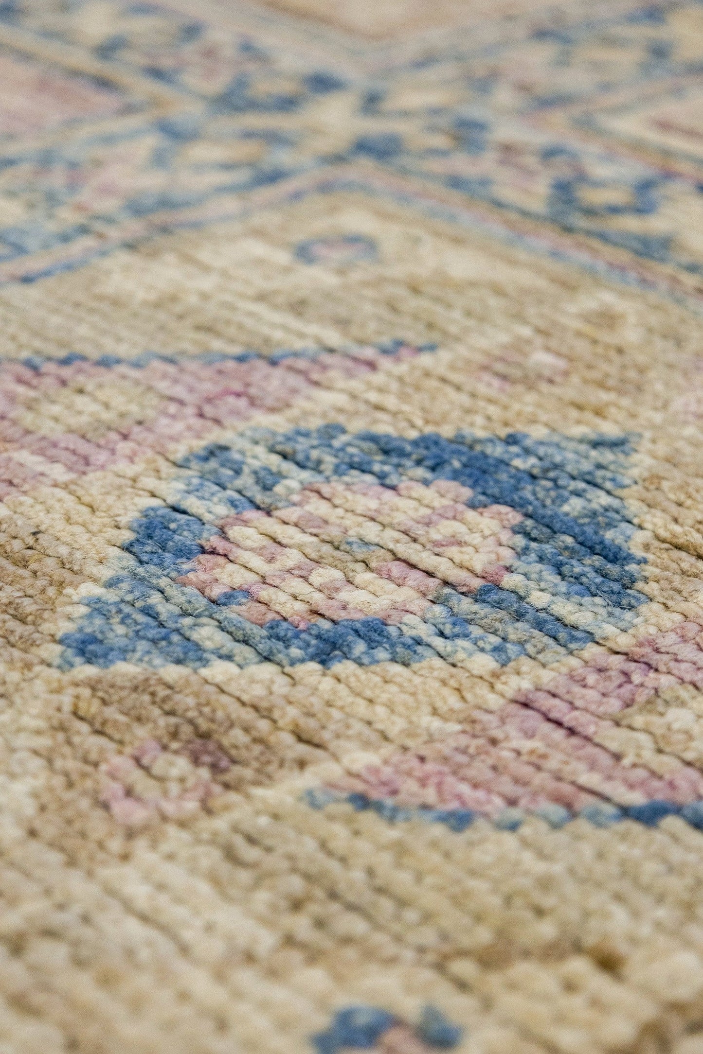 Panel Oushak Handwoven Tribal Rug, J86875