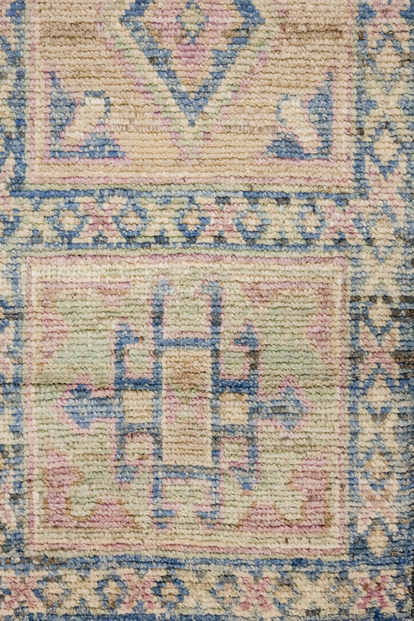 Panel Oushak Handwoven Tribal Rug, J86875