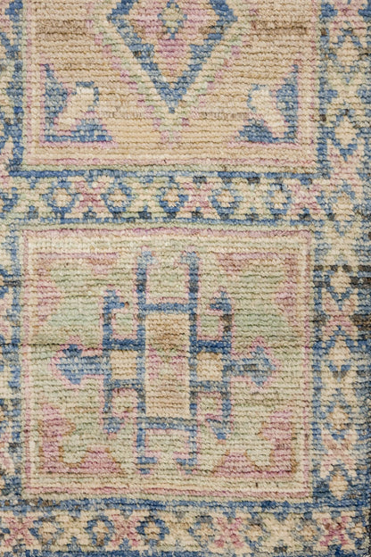 Panel Oushak Handwoven Tribal Rug, J86875