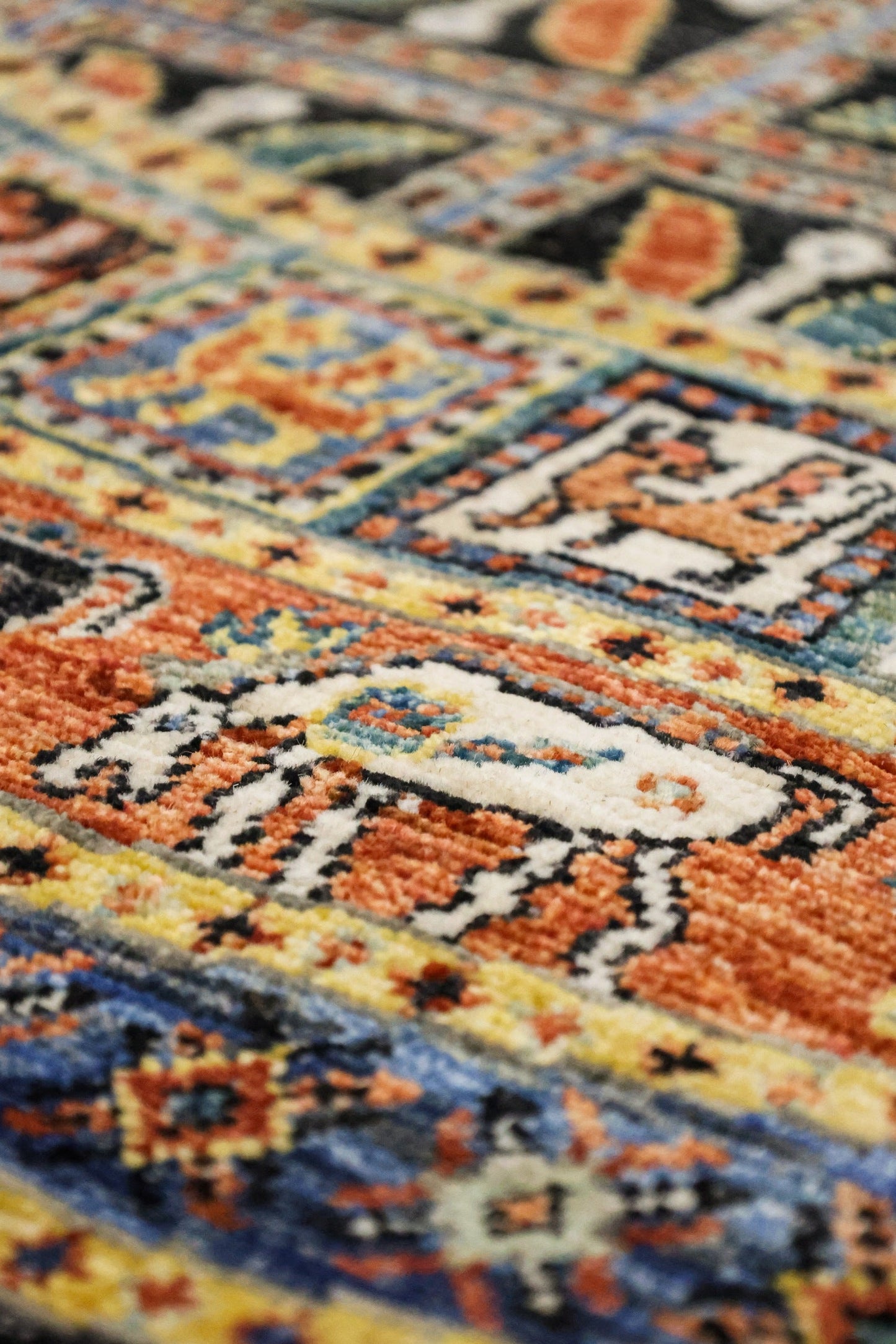 Pazyryk Handwoven Tribal Rug, J81354