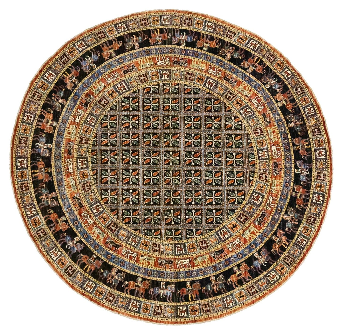 Pazyryk Handwoven Tribal Rug