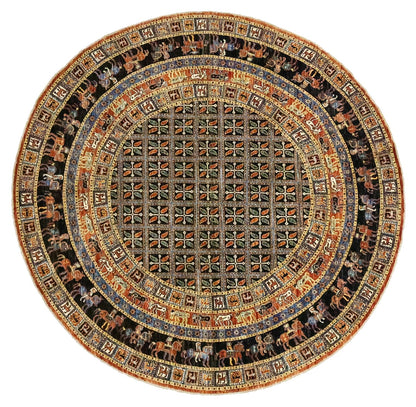 Pazyryk Handwoven Tribal Rug