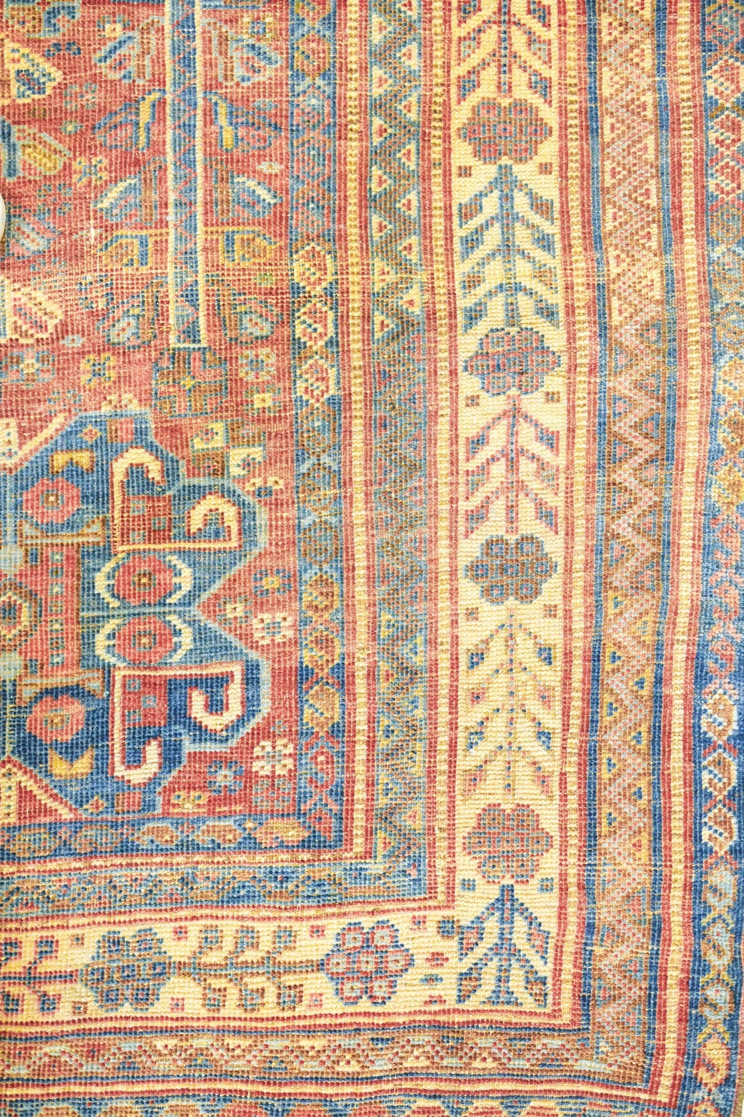 Vintage Qashqai Handwoven Tribal Rug, J69182