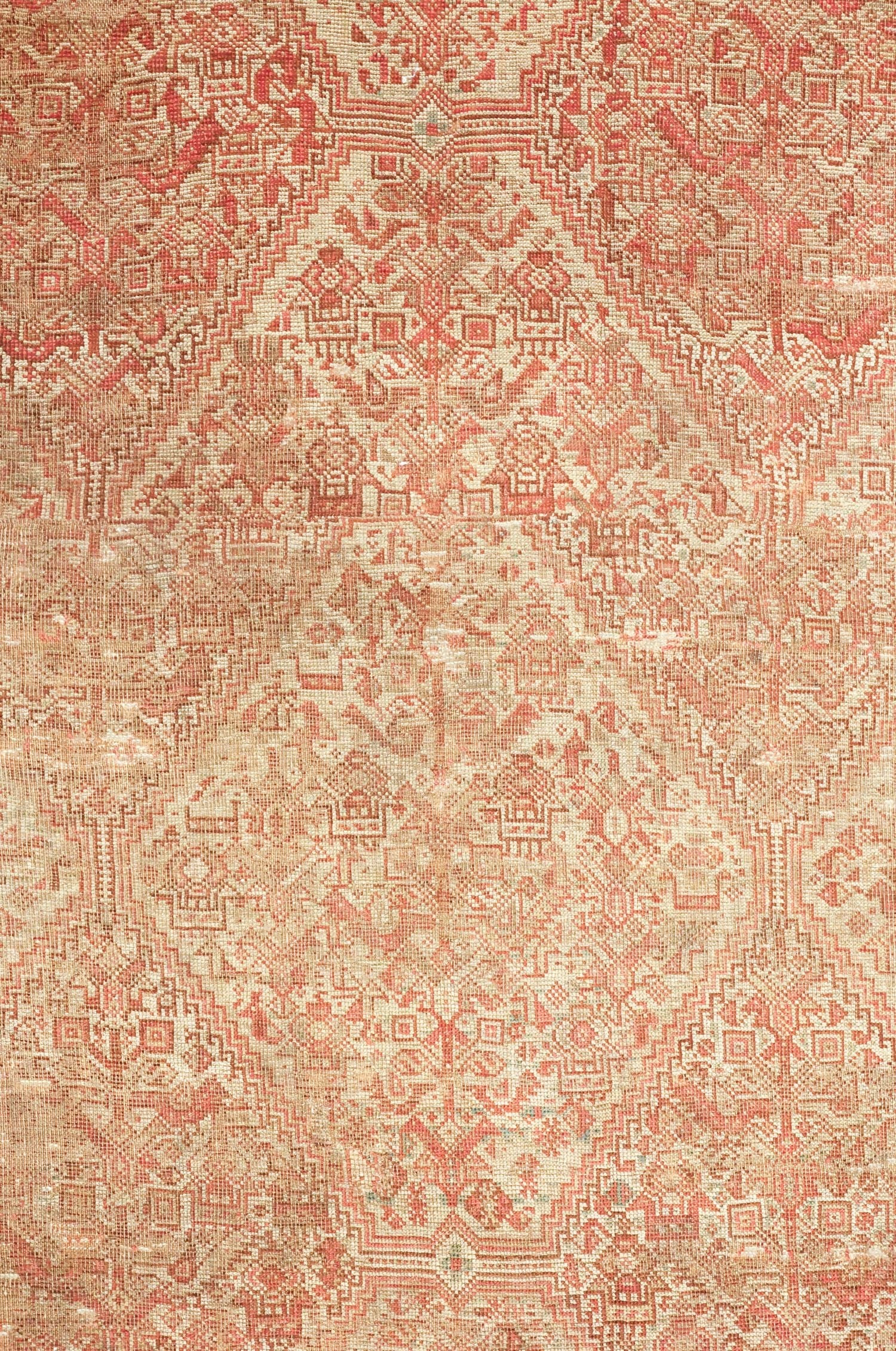 Vintage Qashqai Handwoven Tribal Rug, J69187