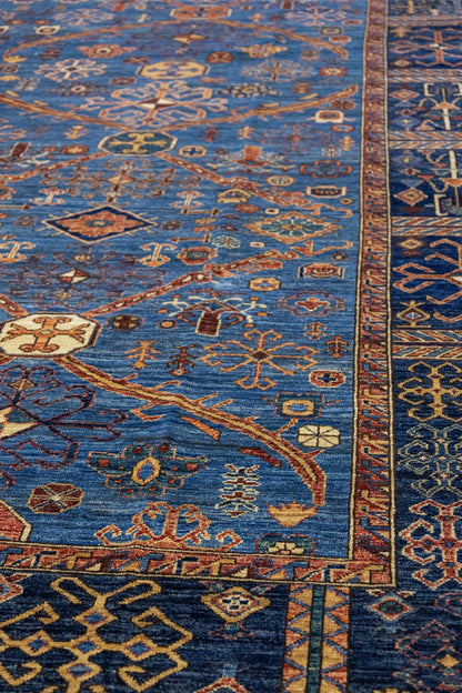 Qashqai Handwoven Tribal Rug, J86200