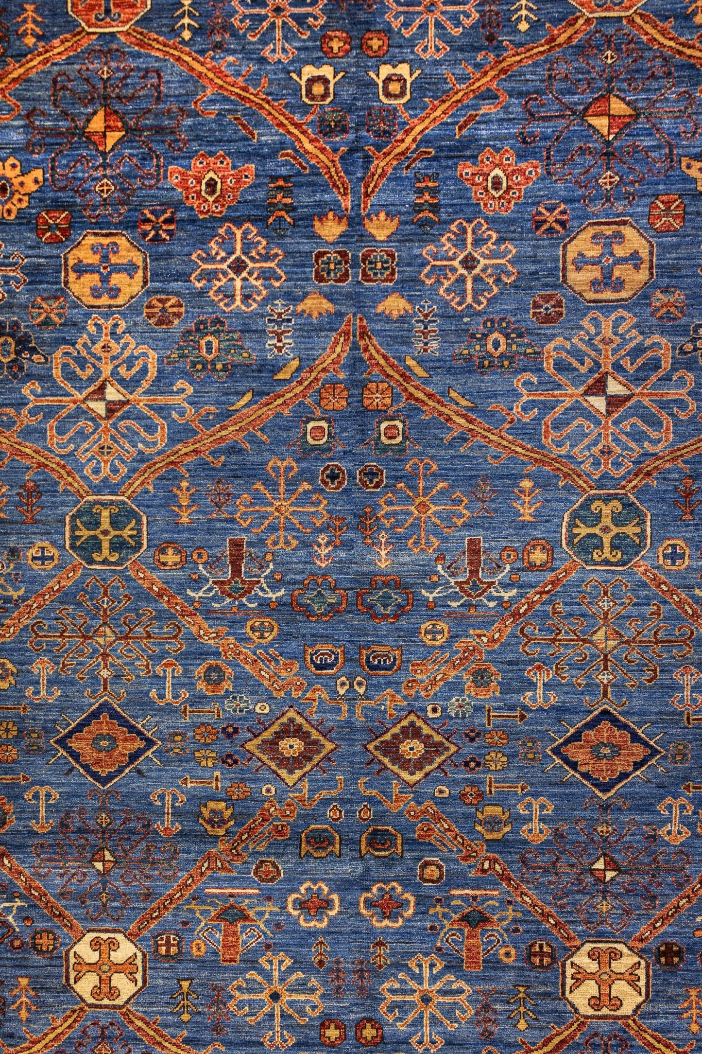 Qashqai Handwoven Tribal Rug, J86200