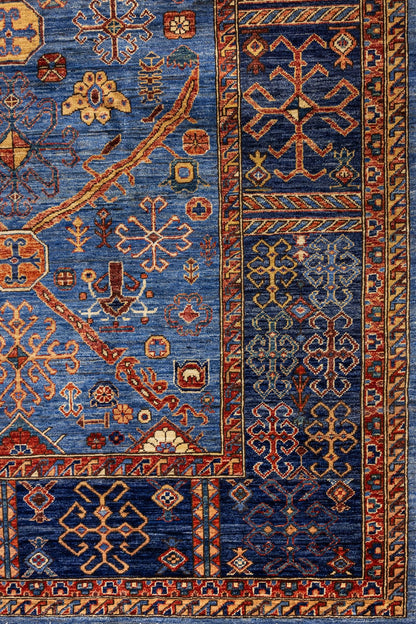 Qashqai Handwoven Tribal Rug, J86200
