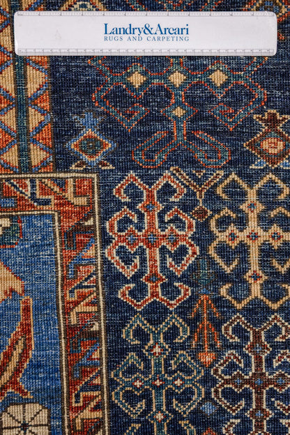 Qashqai Handwoven Tribal Rug, J86200
