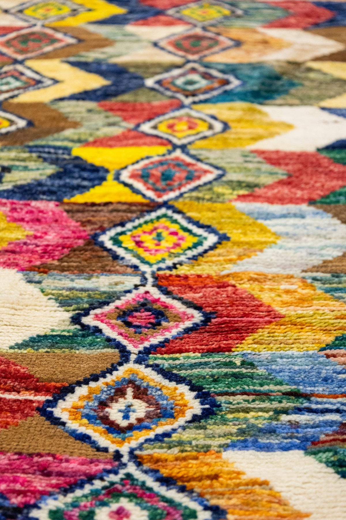 Rainbow Gabbeh Handwoven Tribal Rug, J89096