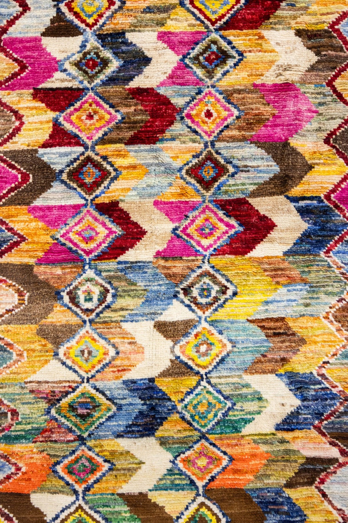 Rainbow Gabbeh Handwoven Tribal Rug, J89096