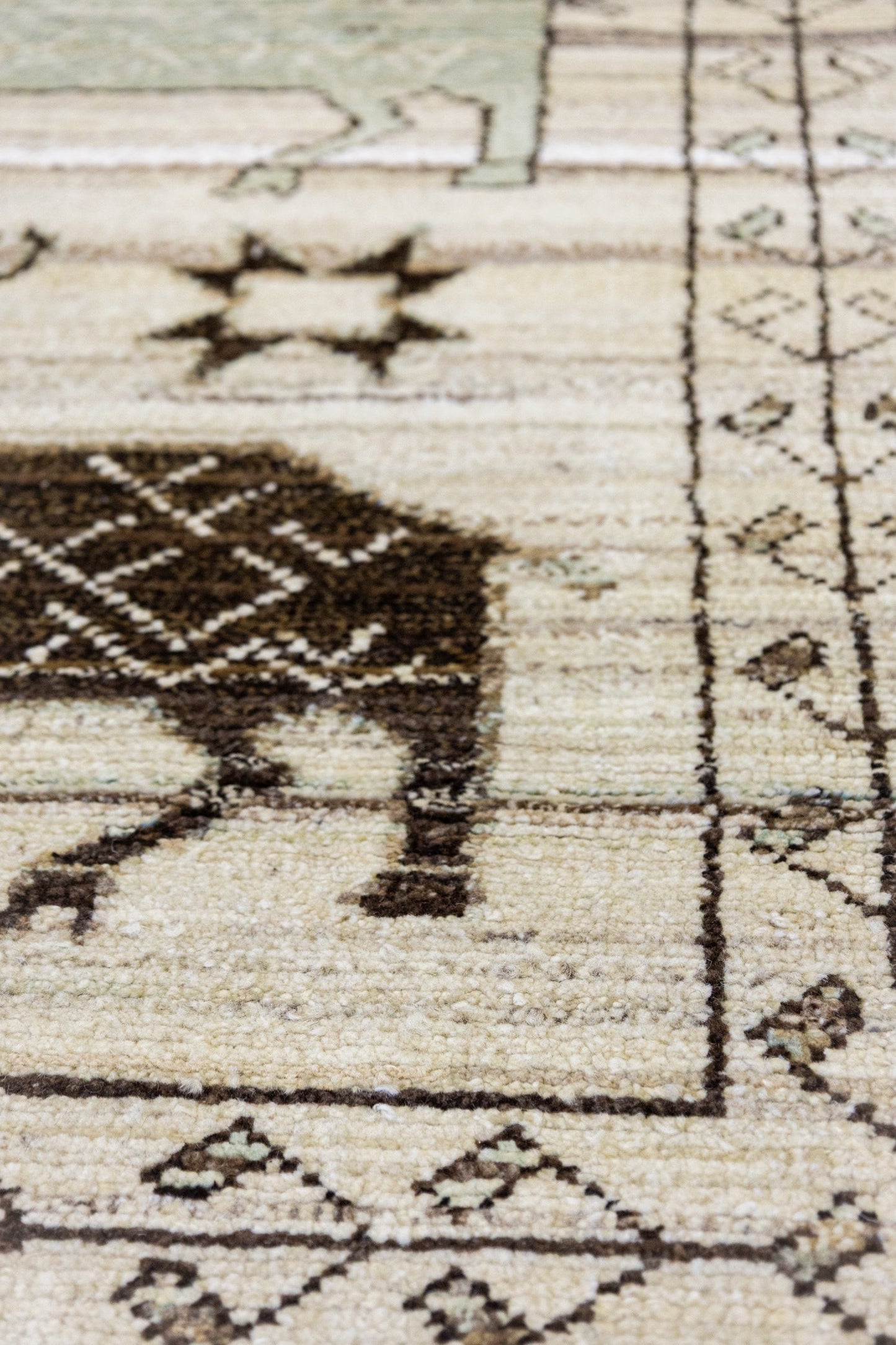 Reindeer Kars Handwoven Tribal Rug, J88925