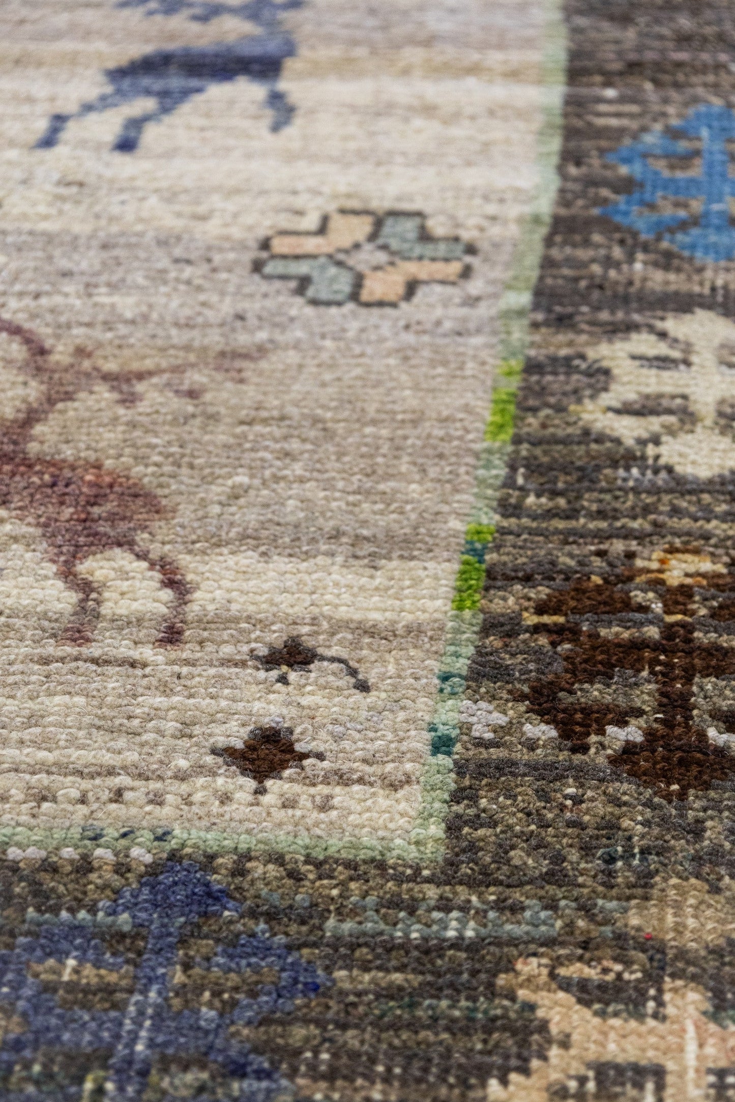 Reindeer Kars Handwoven Tribal Rug, J88952