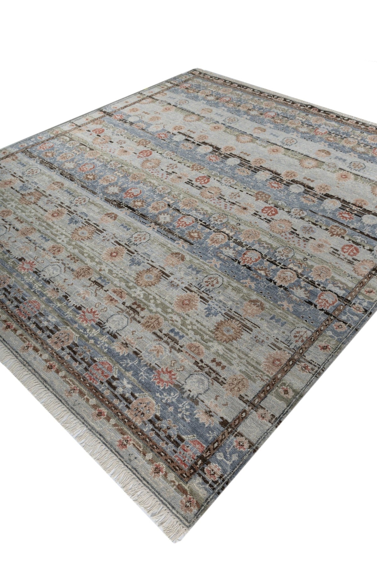 Samarkand Handwoven Tribal Rug, J87642