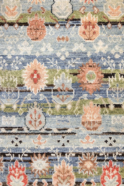 Samarkand Handwoven Tribal Rug, J87642