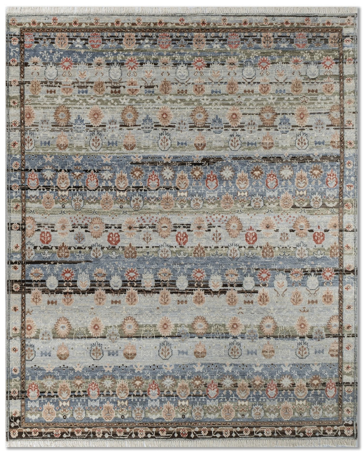 Samarkand Handwoven Tribal Rug