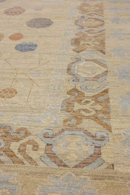Samarkand Handwoven Tribal Rug, J88101