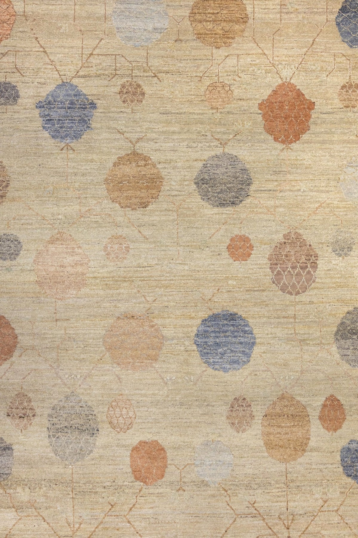 Samarkand Handwoven Tribal Rug, J88101