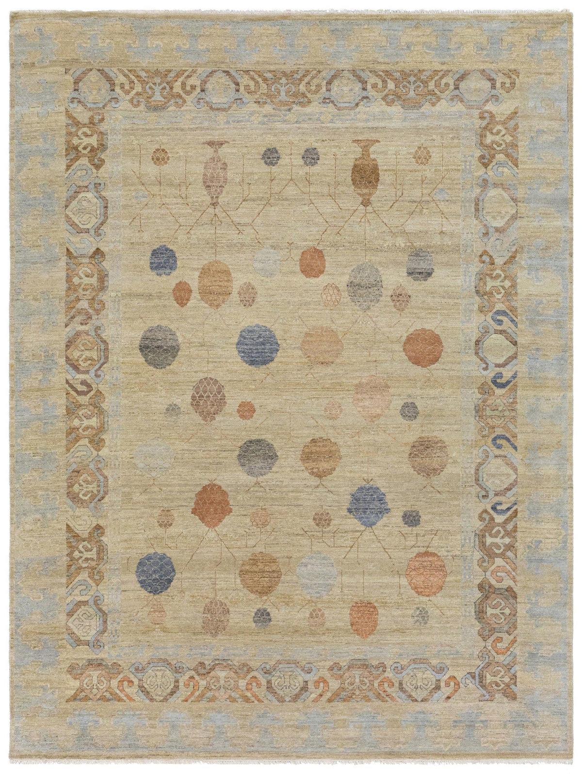 Samarkand Handwoven Tribal Rug