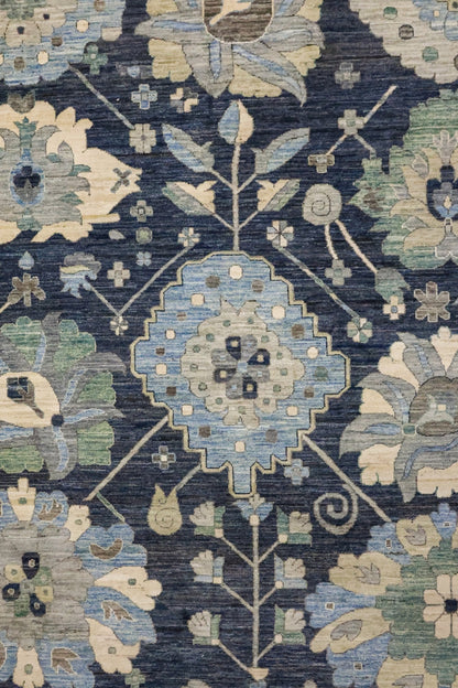 Sauj Balugh Handwoven Tribal Rug, J81349