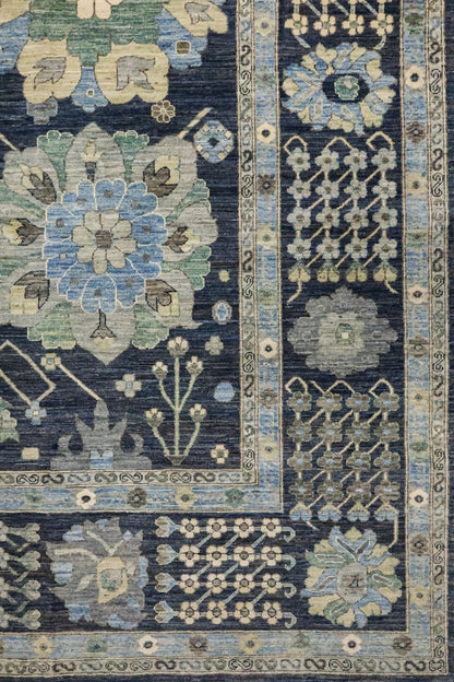 Sauj Balugh Handwoven Tribal Rug, J81349