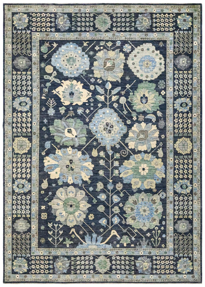 Sauj Balugh Handwoven Tribal Rug