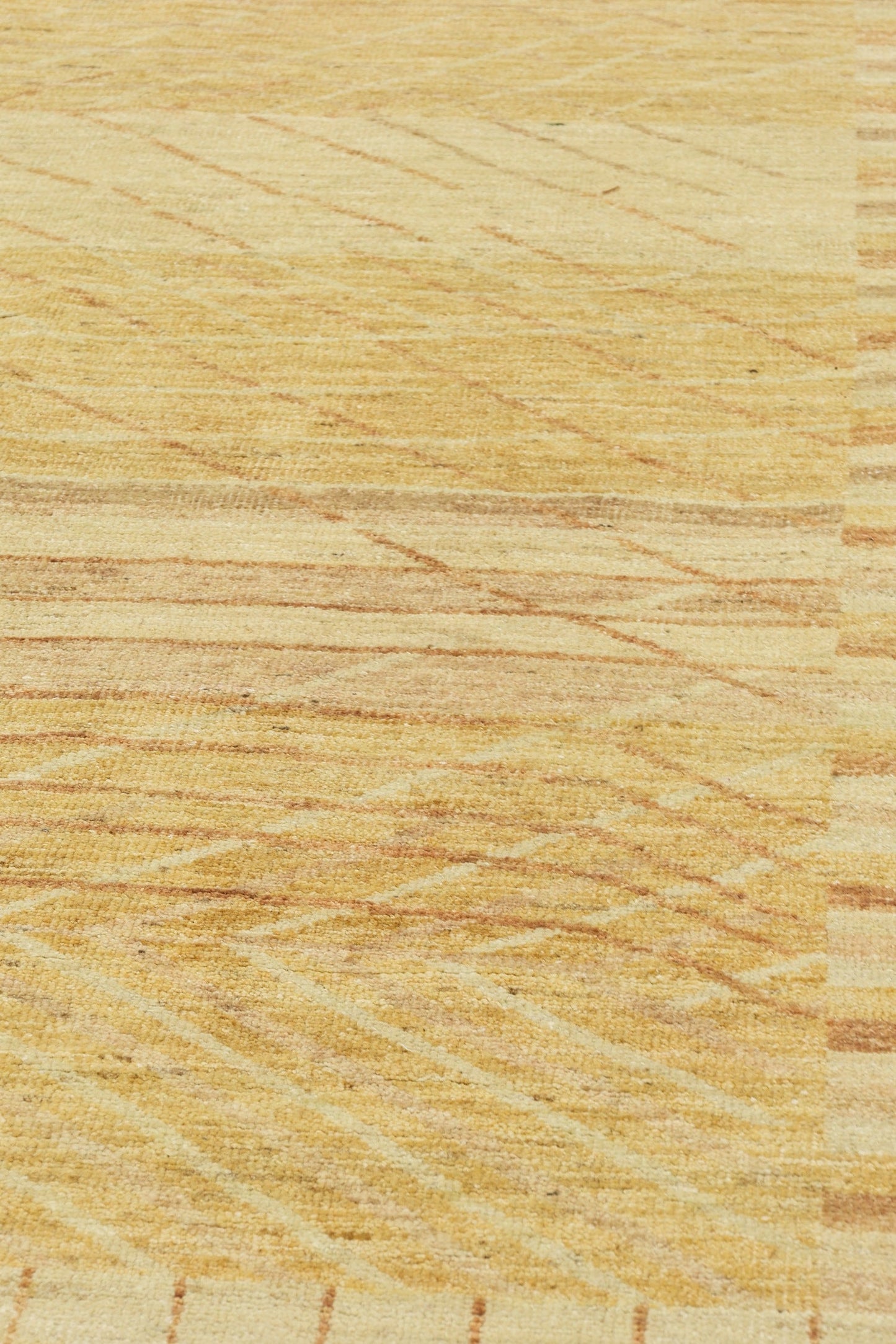 Scandinavian Handwoven Tribal Rug, J80983