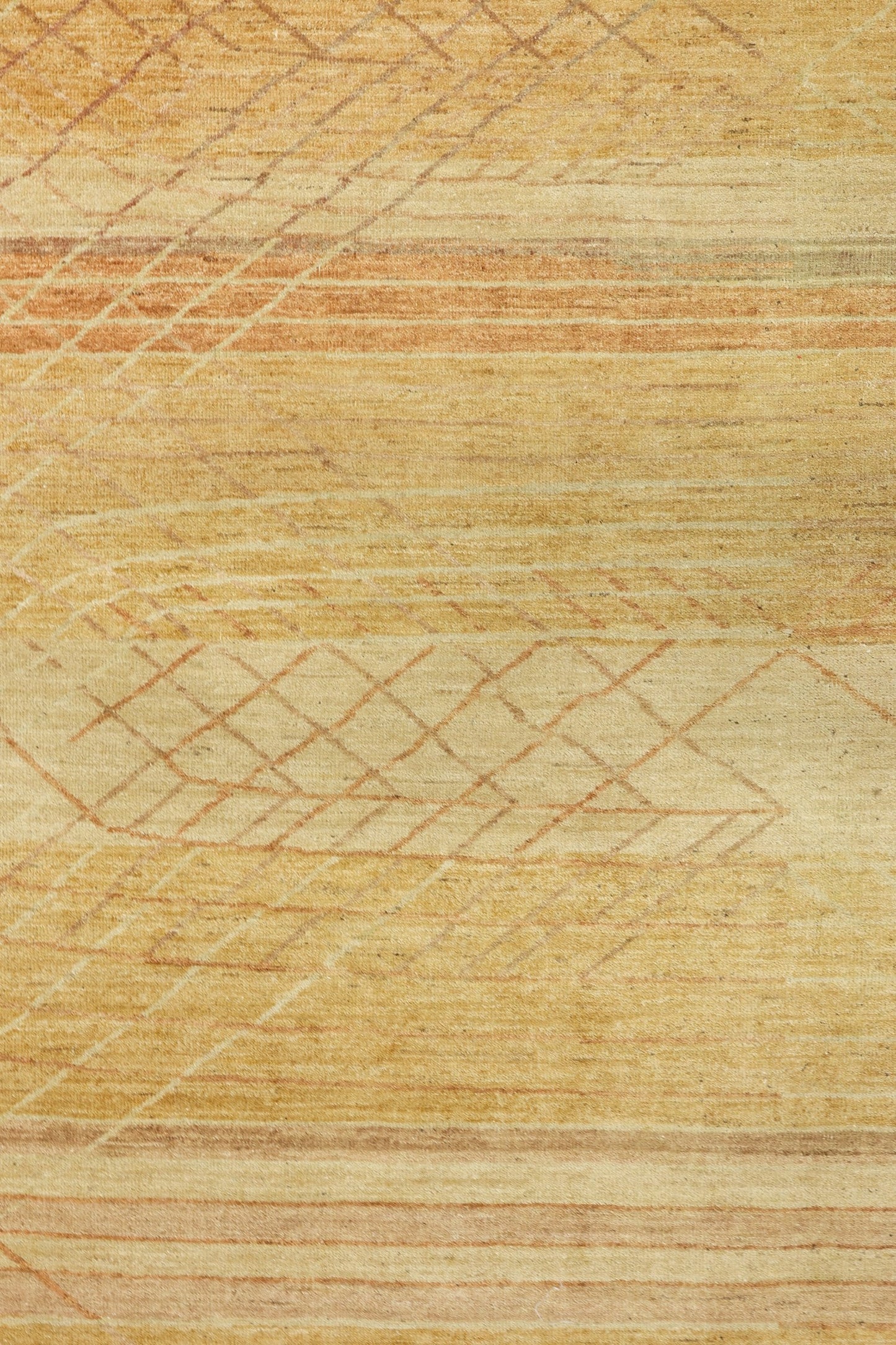 Scandinavian Handwoven Tribal Rug, J80983