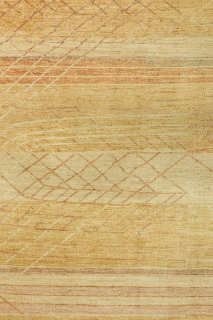 Scandinavian Handwoven Tribal Rug, J80983