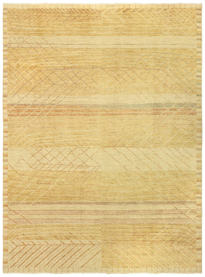 Scandinavian Handwoven Tribal Rug