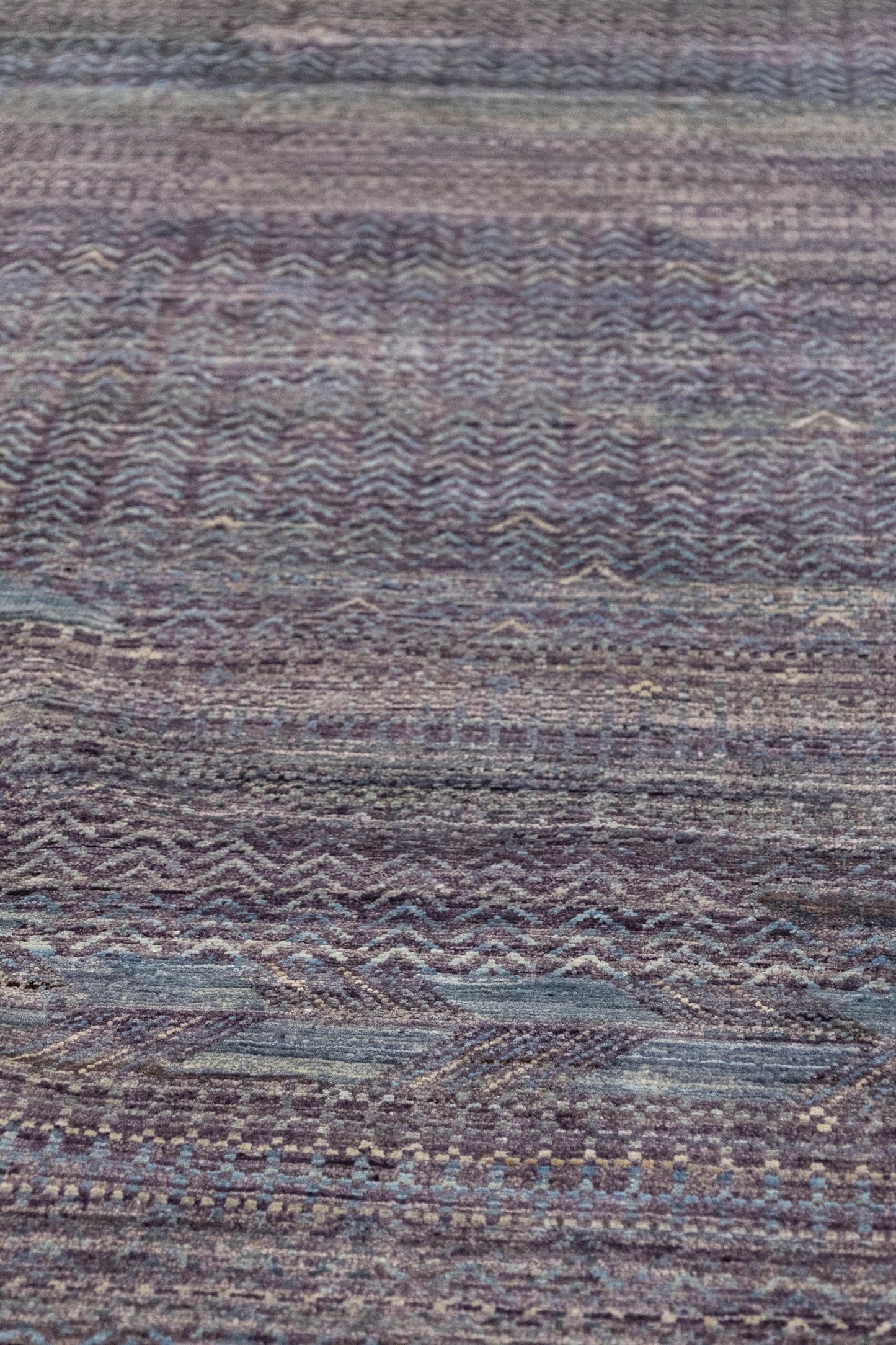 Scandinavian Handwoven Tribal Rug, J87490