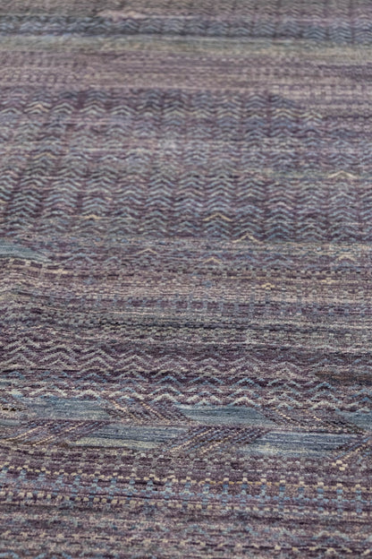 Scandinavian Handwoven Tribal Rug, J87490