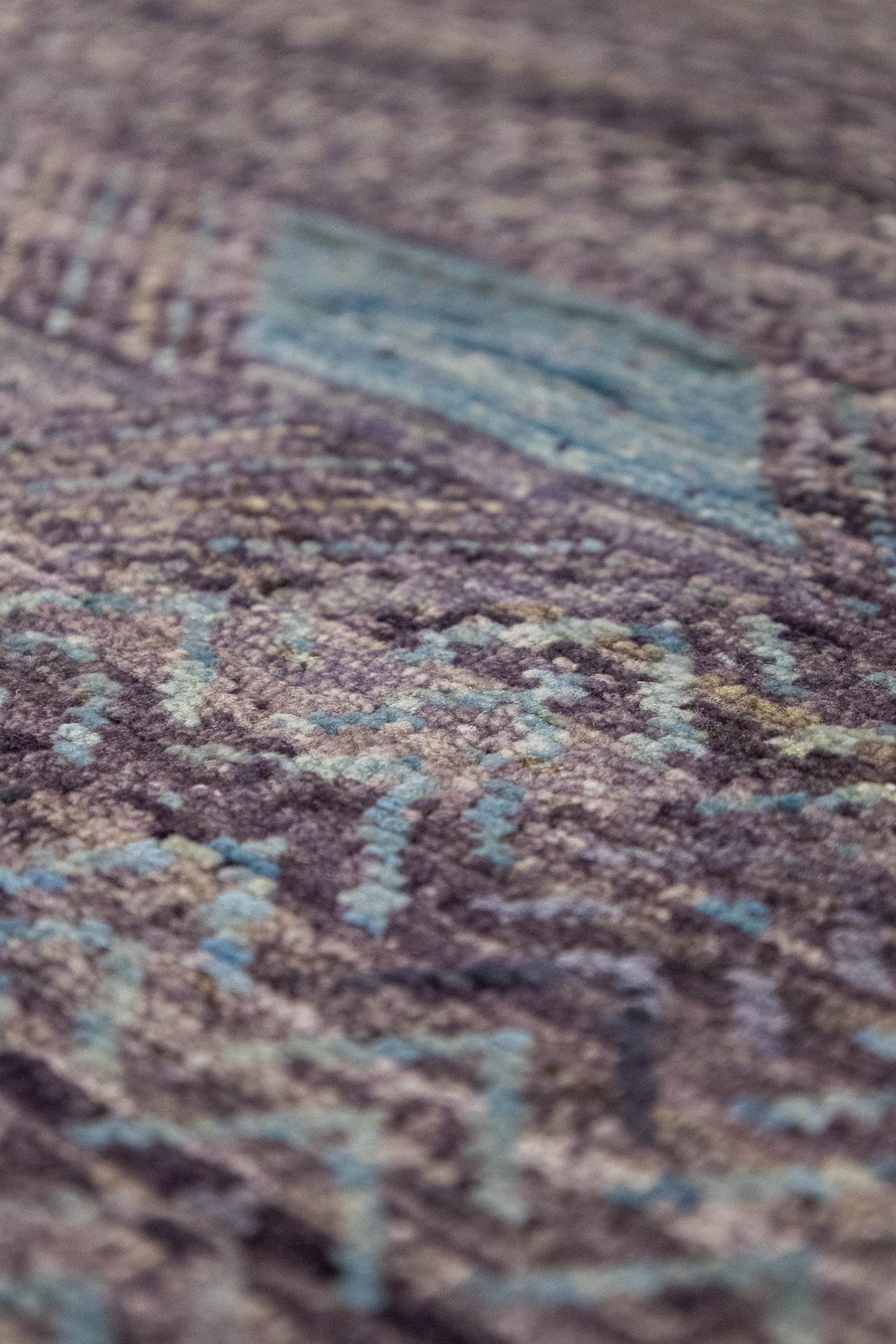 Scandinavian Handwoven Tribal Rug, J87490