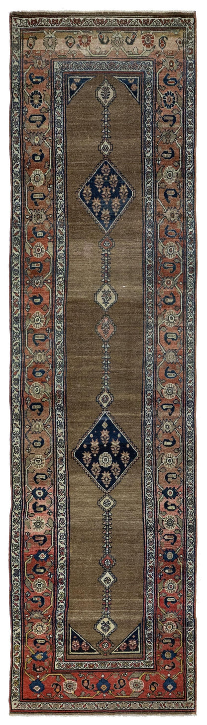 Vintage Serab Handwoven Tribal Rug